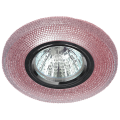 Светильник cо светодиодной подсветкой ЭРА DK LD1 PK 50 Вт, точечный, цоколь GU5.3, декоративный, цветовая температура - 4000 K, IP20, цвет - розовый
