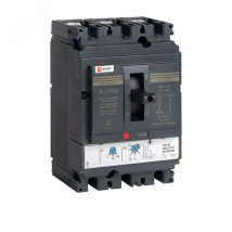 Автоматический выключатель трехполюсный EKF PROxima ВА-99C 3Р 250/160А, сила тока 160А, отключающая способность 45 кА